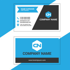 Modern Vector Simple Business Card