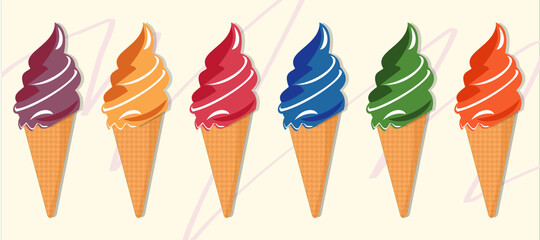 Glaces à l'italienne