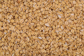 background of ripe oatmeal grains
