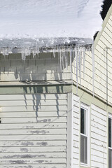 Icicles off Old House