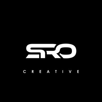 SRO Letter Initial Logo Design Template Vector Illustration