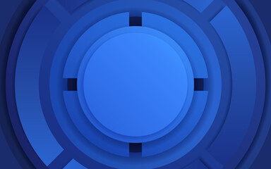 blue abstract background with technology concept