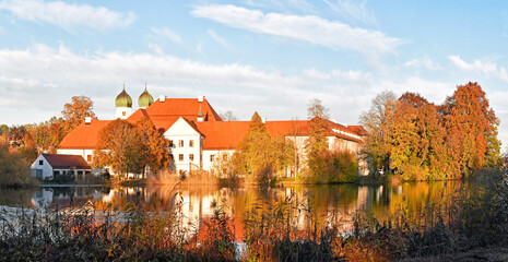 Naklejka na ściany i meble Kloster Seeon - Bavaria - Germany