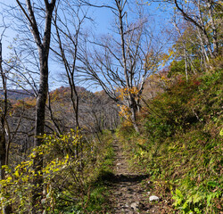 霜月　白山麓の風景