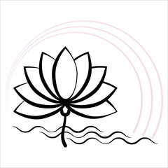 Lotus Flower Icon Y_2111001
