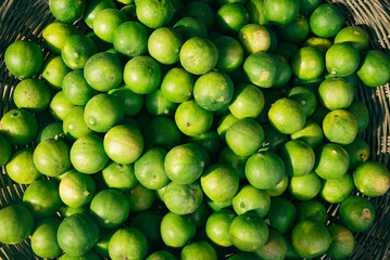 Basket of limes