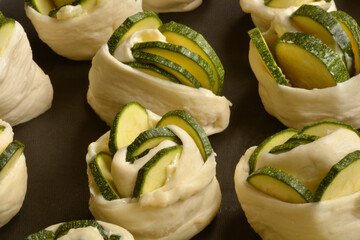 Zucchini rolls