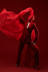 Fototapeta premium high fashion model