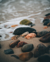 Stones, Water and Sand