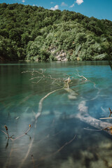 Waterfalls at Plitvice Lakes 