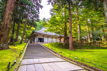 岩手県　中尊寺・金色堂