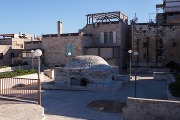 rooftops of the old city of Jerusalem in Israel