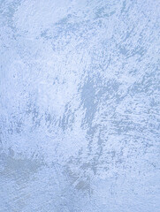 Obraz premium concrete plastered wall, decorative plaster, background gray with blue color