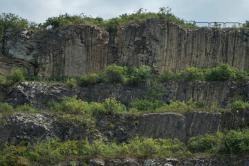 Fototapeta na wymiar Slichowice quarry in Kielce
