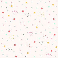 Abstract seamless geometric pattern. Vector illustration.