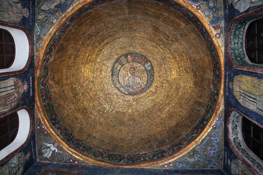 Volta del sacello di San Vittore in ciel d'oro della Basilica di Sant'Ambrogio di Milano