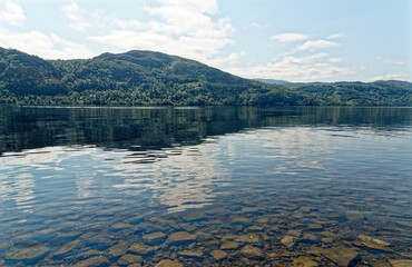 Loch Ness in the Scottish Highlands - Scotland