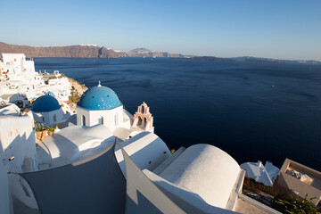 Church of the Resurrection of the Lord at Oia village on Santorini island, Greece