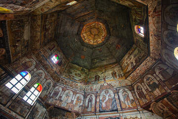 Fototapeta na wymiar interior of St. George's Church in Drohobych, Ukraine