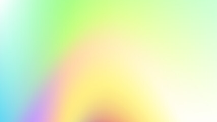 Beautiful gentle gradient background. Blurry glow. Horizontal background. Cute desktop background. Place for your text. Vector stock illustration.