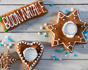 Decorazioni Natalizie, biscotti