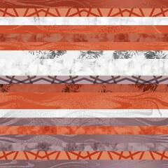 Seamless hip vogue random trendy stripe pattern print. High quality illustration. Detailed patterned strips of color. Luxury fashion or interior design print for surface design. Intricate posh style.
