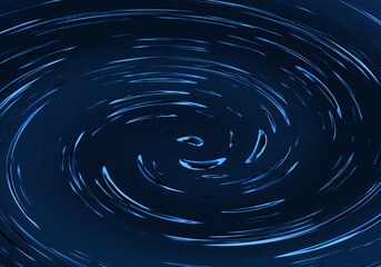 Fondo azul con remolino de agua