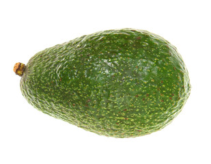 avocado isolated on white background