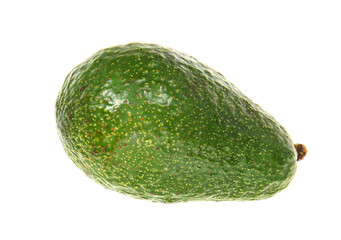 avocado isolated on white background