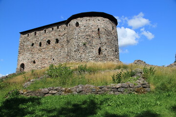 Fototapeta na wymiar Raseborg Castle in Finland