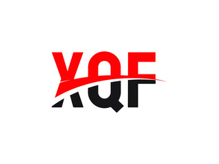 XQF Letter Initial Logo Design Vector Illustration