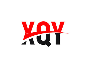 XQY Letter Initial Logo Design Vector Illustration