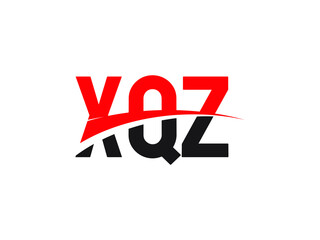 XQZ Letter Initial Logo Design Vector Illustration