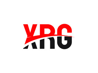 Obraz premium XRG Letter Initial Logo Design Vector Illustration