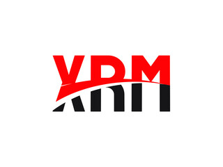 XRM Letter Initial Logo Design Vector Illustration
