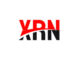 XRN Letter Initial Logo Design Vector Illustration