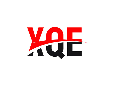 XQE Letter Initial Logo Design Vector Illustration