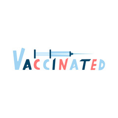 lettering template, Vaccination