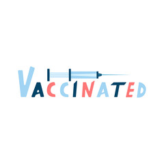 lettering template, Vaccination