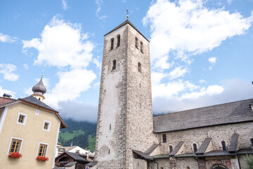 Collegiata di San Candido, Stiftskirche Innichen, San Candido, Innichen, Val Pusteria, Bolzano, Trentino Alto Adige, Italia