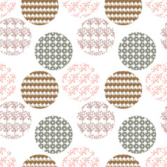 seamless floral pattern. vector illustration