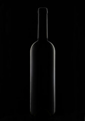 Dark glass bottle