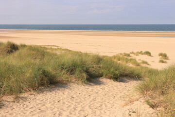 Dünen und Strand am Veerse Gatdam
