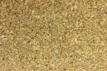 The surface of the sheet is made of cork wood.