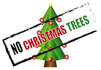 Sin árboles, abetos o pinos de Navidad. No quedan existencias de árboles de  Navidad