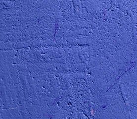 Blue cement wall surface texture