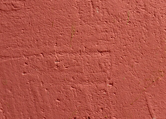 Red cement wall surface texture