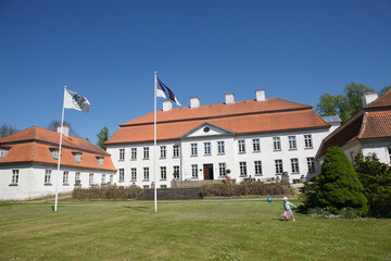 Suuremoisa is grandest baroque manor ensemble in Estonia. Was erected in 1755-60 by the Stenbock...