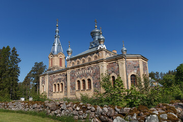 Orthodox church. Hiiu island, Estonia.