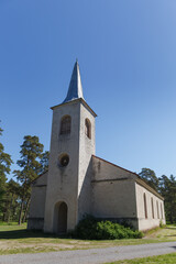 Fototapeta na wymiar Lutheran church. Hiiu county, Estonia